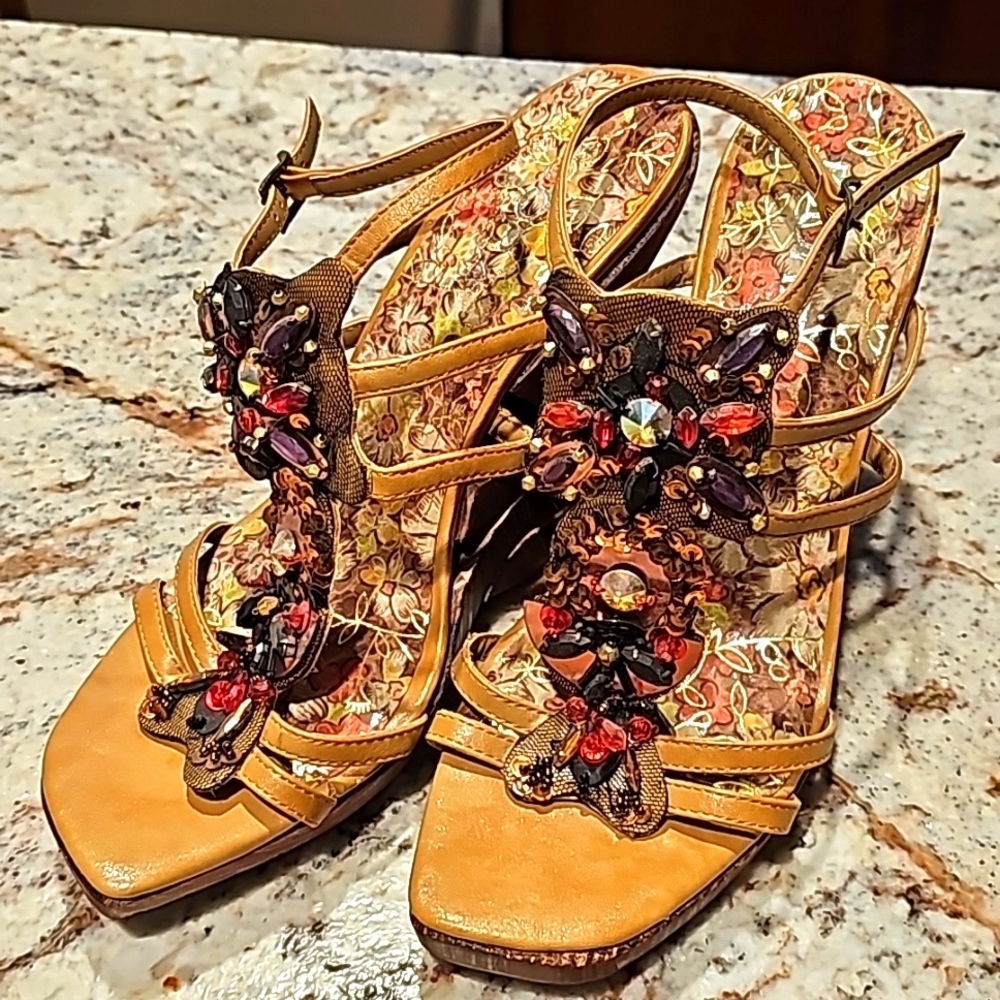 Open Toe heels by ICORA